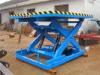 1.1m Hotel Exhibition Hall Hydraulic stationary scissor lift with extension Platform