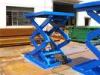 1000KG Stationary hydraulic small platform scissor lift For Warehouse / home lifting cargos