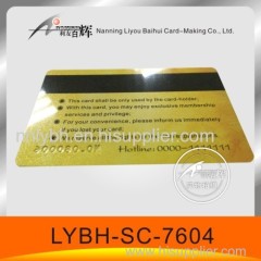China manufacturer CR80 standard matt/matte pvc card for loyalty building plan