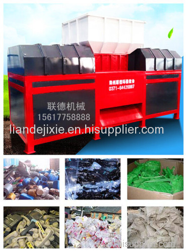 double shaft shredder machine