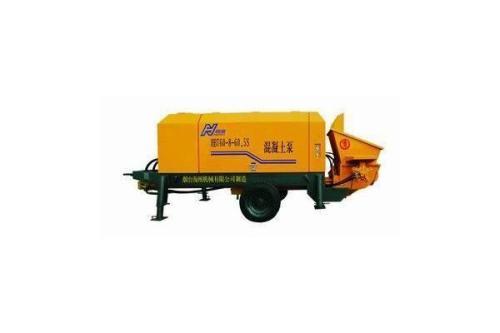 Shantui HBT60 Trailer-Mounted Concrete Pump