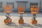 OEM 3-6m/min self propelled mini scissor lift High-duty Steel Structure For Maintenance