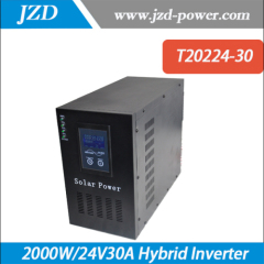 2000W/48V30A Solar Hybrid Inverter 2000W inverter built in 48V30A solar charger controller with 220Vac output