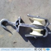 Light Type Champion cable snatch blocks Hook Type Sheave