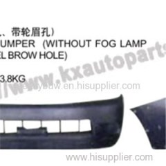 TOYOTA HILUX VIGO 2004-2007 FRONT BUMPER WITHOUT FOG LAMP HOLE WITH WHEEL BROWHOLE