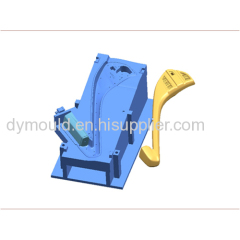 Blow molding plastic mould L