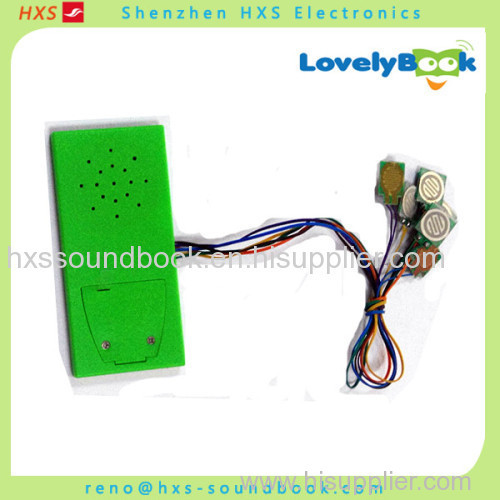 Sound box/voice box for music book/music box module toy manufacture