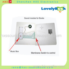 High quality customized music Sound book