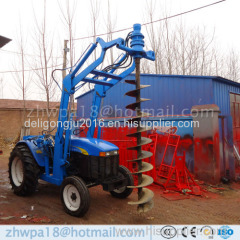 China supplier tractor auger drilling Hydraulic digging machin