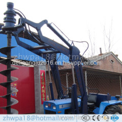 China supplier tractor auger drilling Hydraulic digging machin