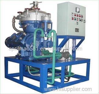 Fuel oil centrifugal oil separator