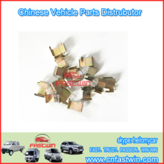 NOISE REMOVER PADS SHEETS RH BRAKE PAD CLIPS FOR ZOTYE 2008