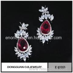 E3353 Glass Stone Exhibition Jewelry