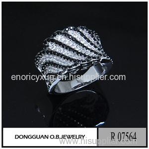 R7564 New Arrival Silver 925 Two Tone Evening Party Jewelry
