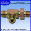 male thread reducing tee reducers hose connector hydraulic fitting