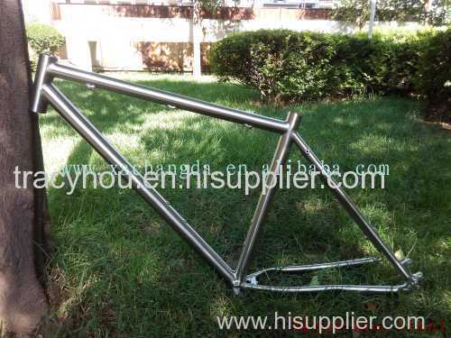 OEM titanium MTB bike frame 700c MTB bike frame