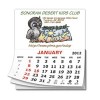 CPad 12 Month Calendar 2.75inch X 3.5inch Magnets