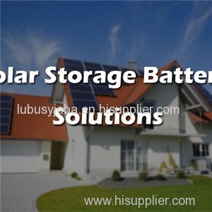 Solar Storage Battery Solutions