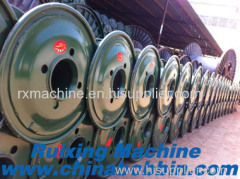 Double layer high speed cable bobbin cable reel drum spool for high speed twisting machine