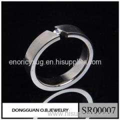 SR0007 Stainless Steel Jewelry Ring