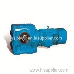 Kf Series Helical Gearbox With Solid Shaft