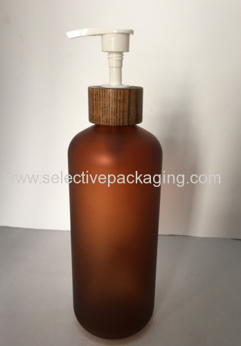 amber color frosted PET bottle and jar series