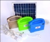 10w portable solar power lighting system