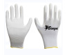 PU Coated 13G PPolyster Shell Safety Glove