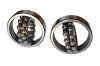 Machine self-aligning ball bearings