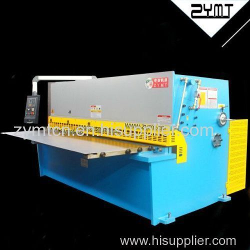 China best sale ZYMT hydraulic swing beam shearing machine with E21 controller
