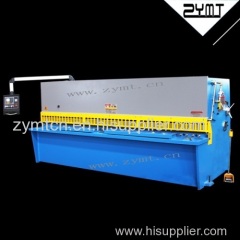 ZYMT China factory derect sale hydraulic shearing machine for metal cutting with CE certification