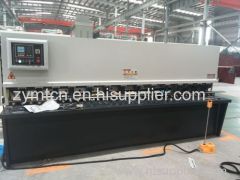 ZYMT hot sale cnc hydraulic sheet metal shearing machine with E21 controller