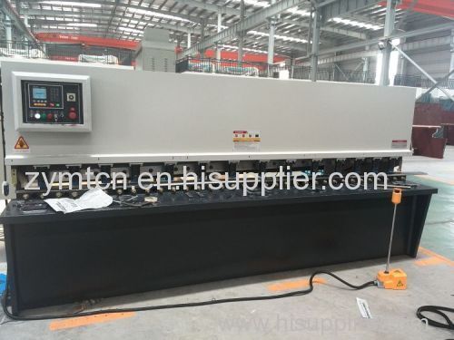 ZYMT hot sale cnc hydraulic sheet metal shearing machine with E21 controller