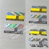 Custom Destructive Warranty Seal Stickers With Stamped Hologram Strip