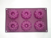 Flower Style Muffin Silicone Cake