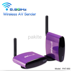 Wireless AV Sender/Wireless Audio Video Transmitter Receiver for cctv camera