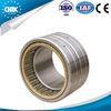 Four row chrome steel cylindrical roller bearing with brass or steel cage