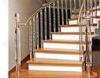 Outdoor Acrylic Spindles For Stairs / Column Shape Acrylic Balustrade