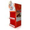 Professional POS Cardboard Counter Display with trays for Chocolate