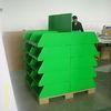 20 trays Corrugated Retail Cardboard Pallet Display UV Coating for Exhibitor
