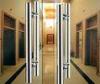 Double Sided Stainless Steel Exterior Door Handles Satin Stainless Steel Door Latch