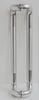 L Shape Stainless Steel Door Handles / Brushed Stainless Steel Door Knobs