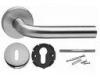 304 Stainless Steel Door Handles With Lock / Stainless Steel Pull Handles