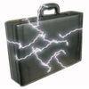 Genuine Leather Electric Shock Safety Suitcase with 30KV Output Power