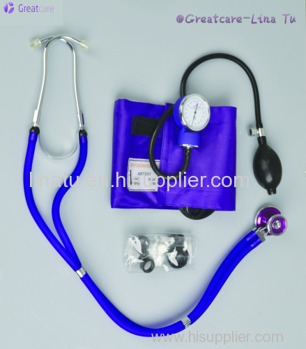 stainless Stethoscope cardiology stethoscope with single and dual type