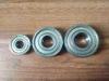 High speed and super precision deep groove ball bearing with double metal seals