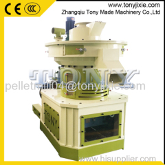 TONY Brand 1-1.5t/h bio wheat straw wood waste hard wood pellet making machine price