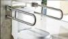 Handicap Bathroom Handrails 1.2mm Thickness Shower Grab Bar Placement