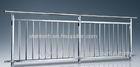 Outdoor Stainless Steel Guardrail / Stainless Steel Handrails And Balustrades