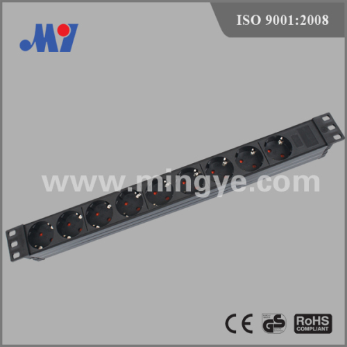 9 ways PDU socket